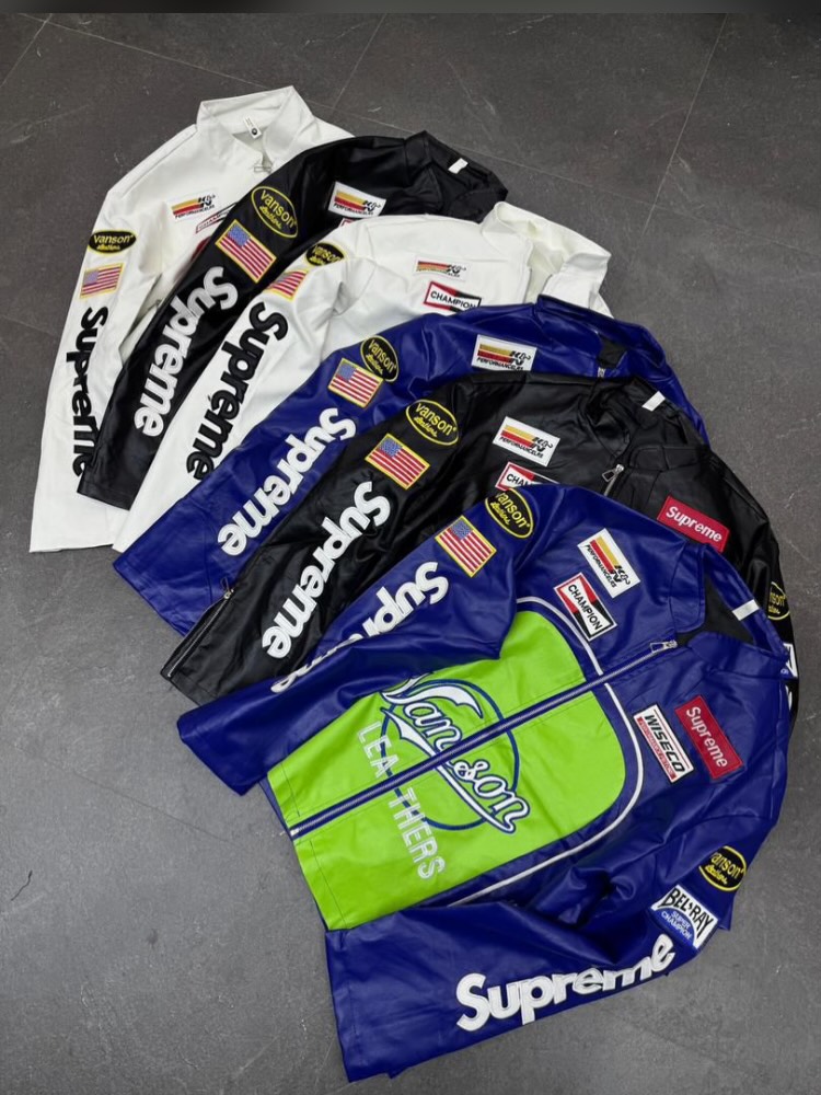 Supreme Vanson Leather Star Jackets